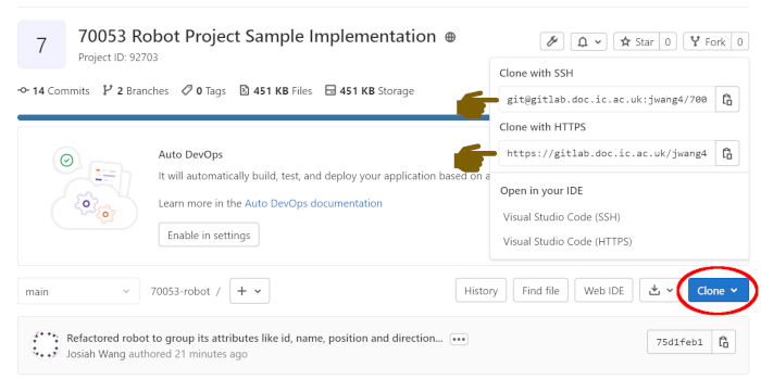 "Gitlab repository"